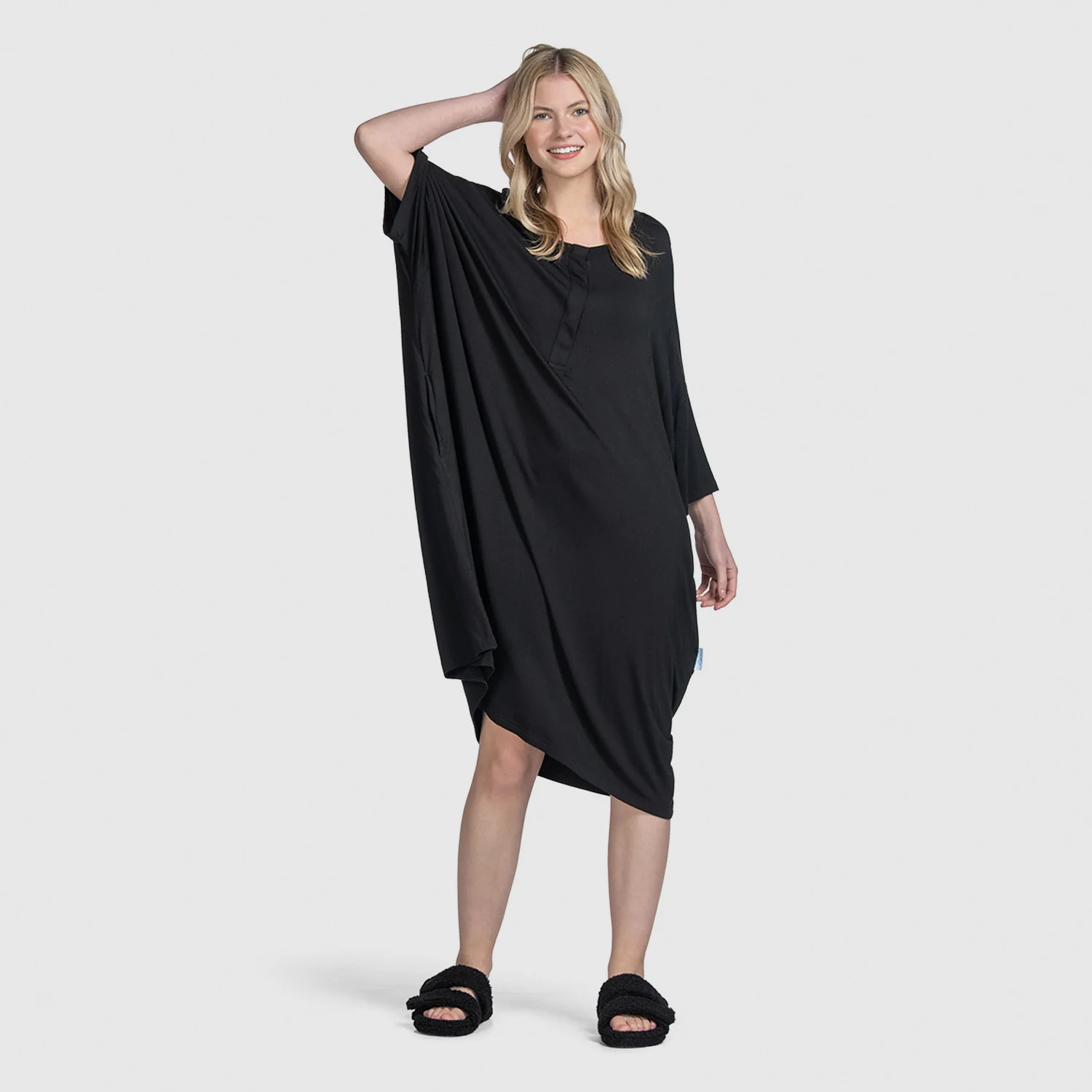 Black Button-Up - Image 3
