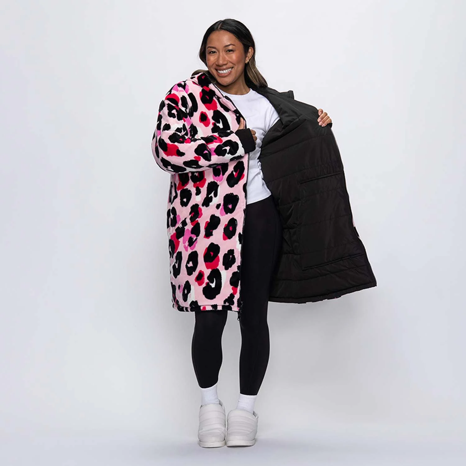 Black/Pink Leopard Print - Image 4
