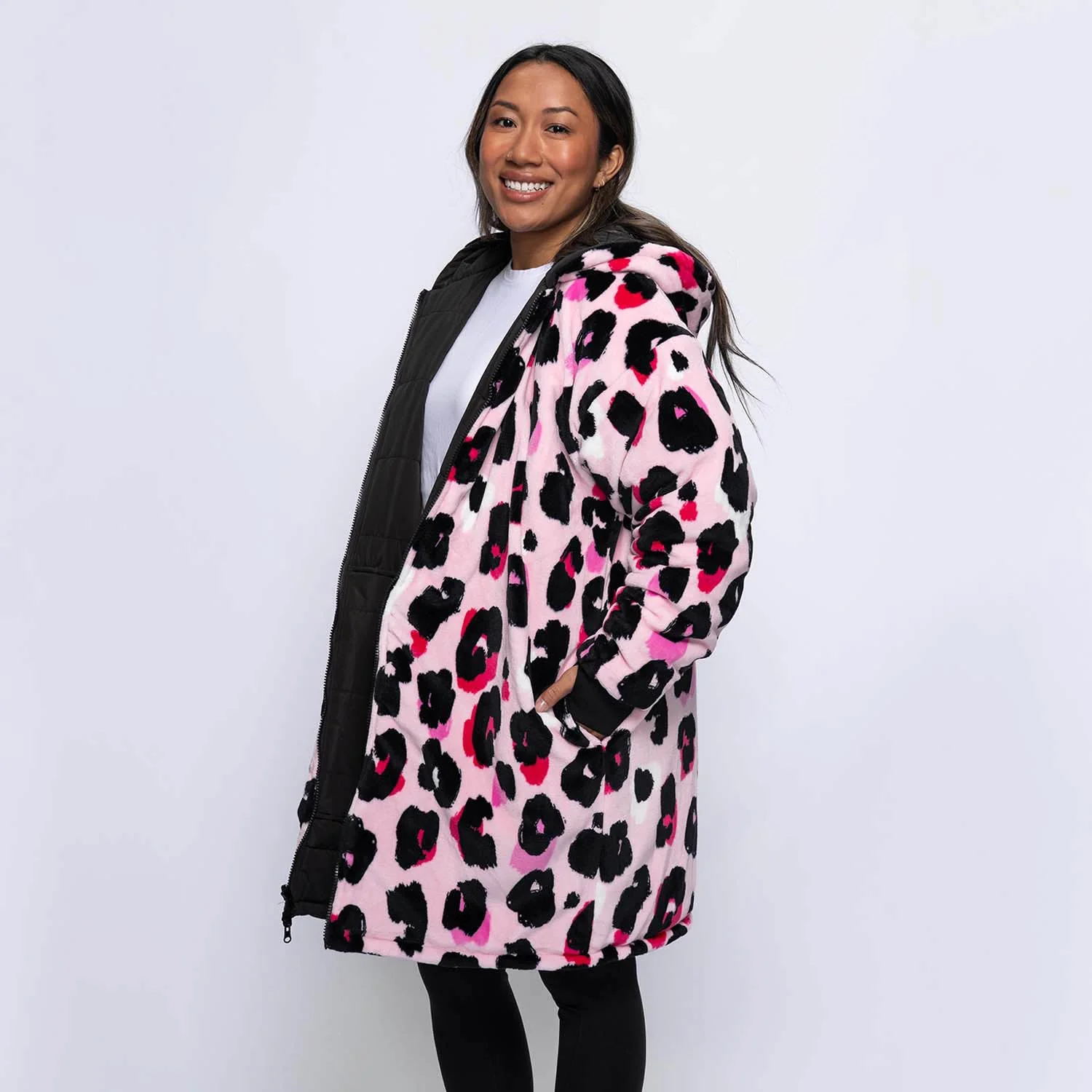 Black/Pink Leopard Print - Image 6